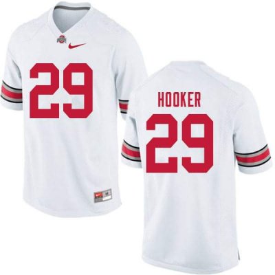 NCAA Ohio State Buckeyes Men's #29 Marcus Hooker White Nike Football College Jersey QAT2445AQ